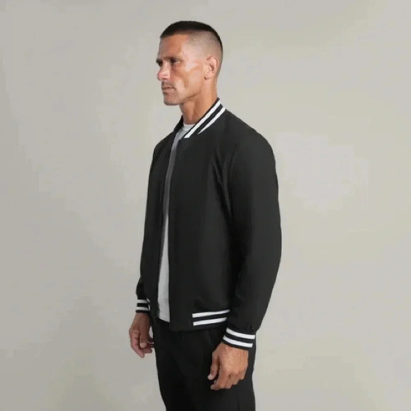 Bleecker & Broad Men’s Vastary Rib Bomber - Picture 2 of 6